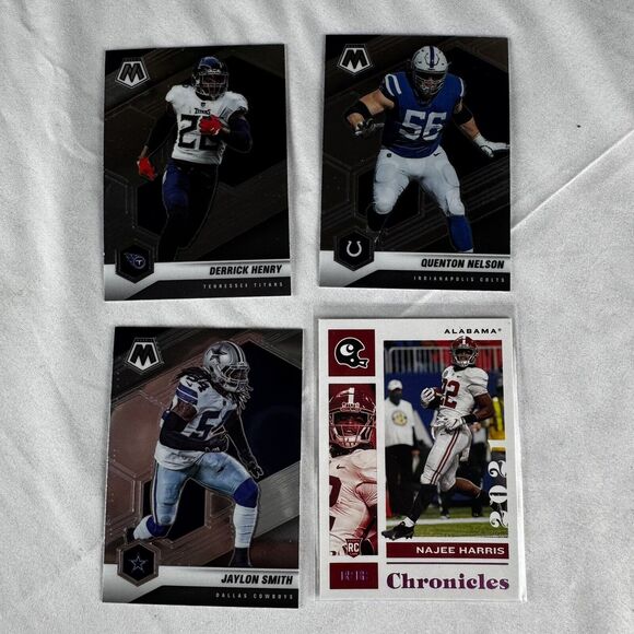 100 Football Cards Hand Picked Stars Rookies Hall Of Famers Prospects & Vintage - Picture 9 of 9